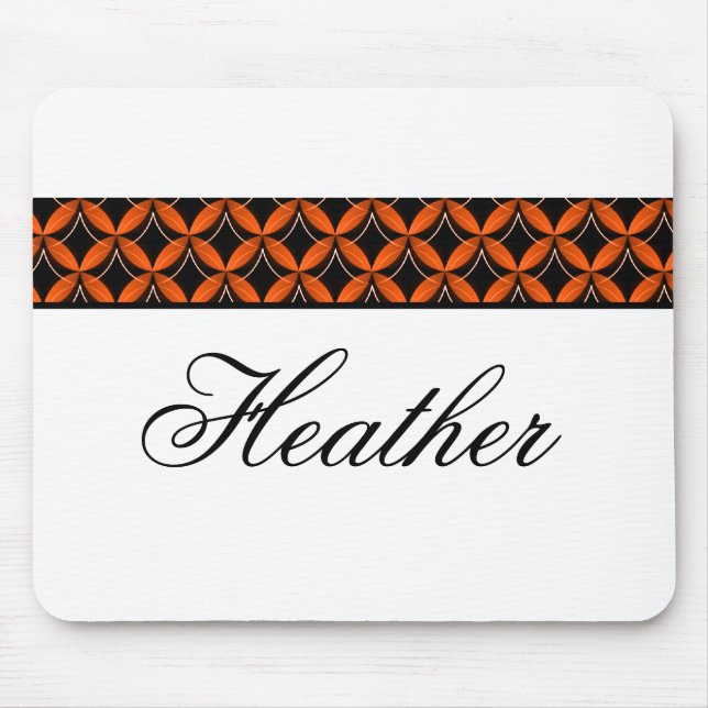 Alfombrilla De Ratón Uptown Glam Fancy Halloween Mousepad (Frente)