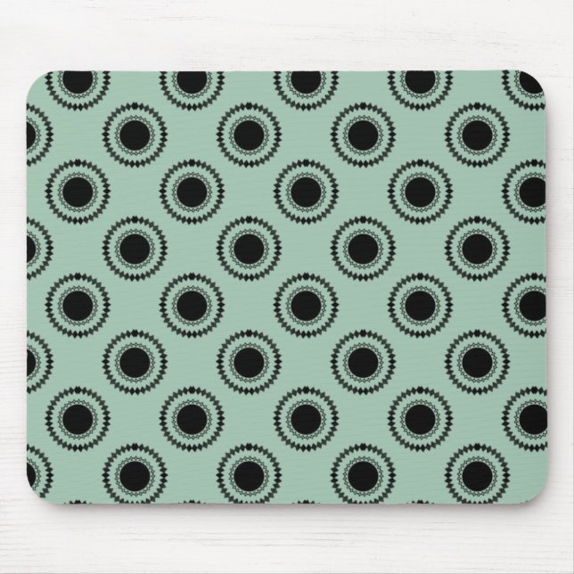 Alfombrilla De Ratón Uptown Hipster Mousepad, Sage (Frente)