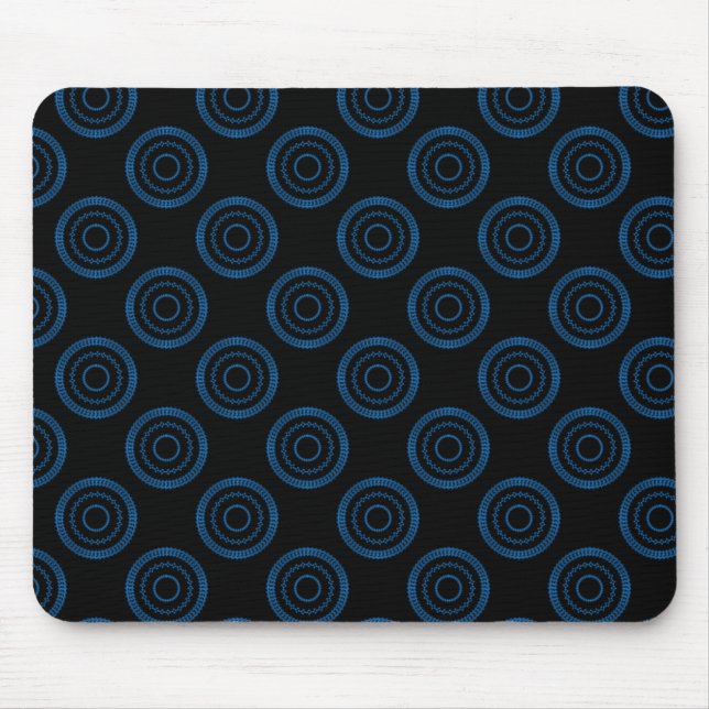 Alfombrilla De Ratón Uptown Posh Mousepad, azul oscuro (Frente)