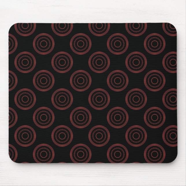 Alfombrilla De Ratón Uptown Posh Mousepad, Crimson (Frente)
