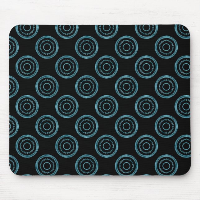 Alfombrilla De Ratón Uptown Posh Mousepad, Turquesa (Frente)