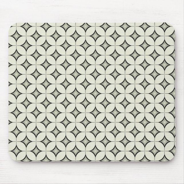 Alfombrilla De Ratón Uptown Retro Mousepad, Marfil (Frente)