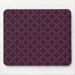 Alfombrilla De Ratón Uptown Retro Mousepad, morado oscuro