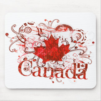 Alfombrilla De Ratón Urbano sucio del día de Canadá