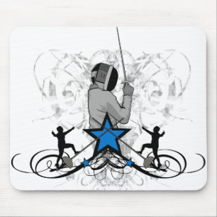 Alfombrilla De Ratón Urbano y cadera que cercan el ilustracion