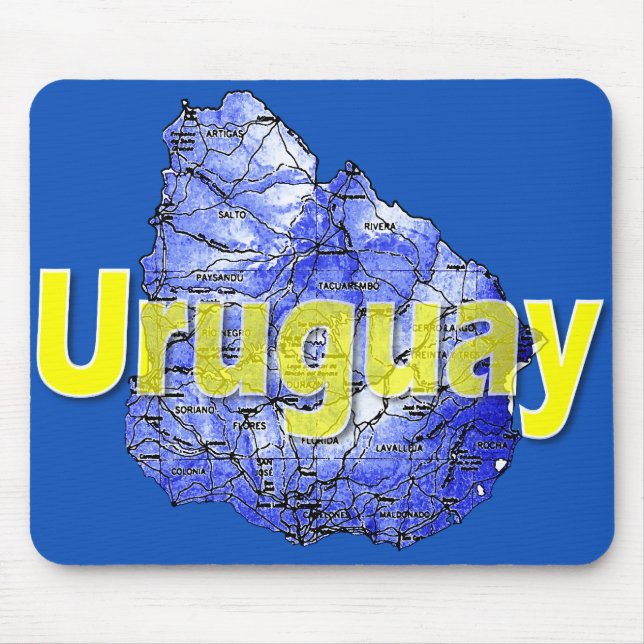 Alfombrilla De Ratón Uruguay (Frente)
