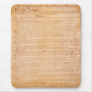 Alfombrilla De Ratón US CONSTITUCIÓN American History Mousepad