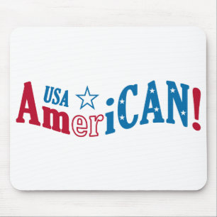 Alfombrilla De Ratón ¡USA AmeriCAN! personalizado mousepad