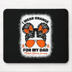 Alfombrilla De Ratón Usa Naranja Para Mi Papá Señora Múltiples Niños De