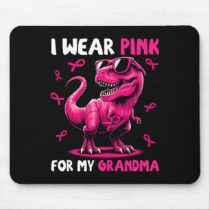 Alfombrilla De Ratón Usa Rosa Para Mi Abuela T-rex Dinosaur