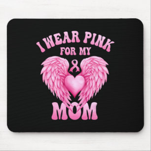 Alfombrilla De Ratón Usa Rosa Para Mi Mamá Apoyo Al Cáncer De Mama P
