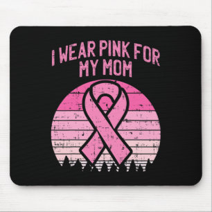 Alfombrilla De Ratón Usa Rosa Para Mi Mamá Para Concienciar A Los Niños