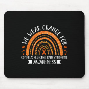 Alfombrilla De Ratón Usamos Naranja Para Concienciación De CRPS Regalo 