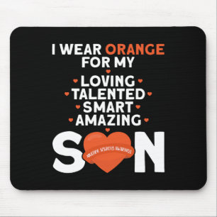 Alfombrilla De Ratón Usar Naranja Para Mi Hijo Esclerosis Múltiple Awar