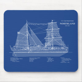 Alfombrilla De Ratón USCG Cutter Northland wpg-49 - ABD