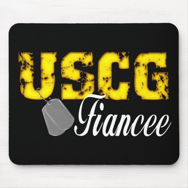 Alfombrilla De Ratón USCG Fiancee (Frente)