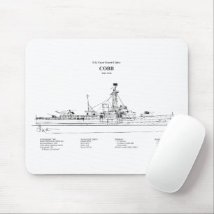 Alfombrilla De Ratón USCGC Cobb wpg-181 - BD