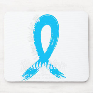 Alfombrilla De Ratón Uso Azul Para Mi Hija Diabetes Sensibilización