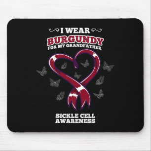 Alfombrilla De Ratón Uso Borgoña Para Mi Abuelo Célula De Enfermedad De