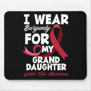 Alfombrilla De Ratón Uso Borgoña Para Mi Nieta Célula A