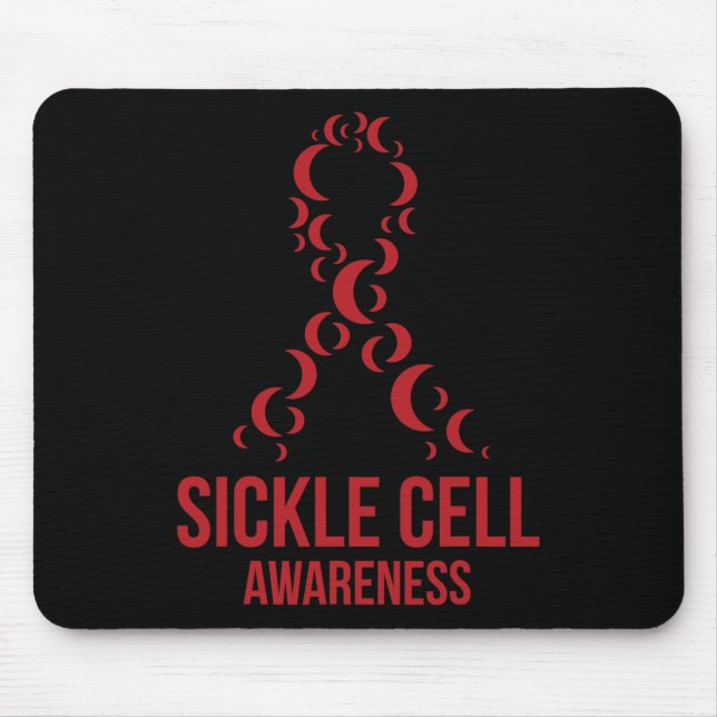 Alfombrilla De Ratón Uso La Célula De Enfermedad De La Cinta De Borgoña (Frente)