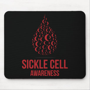 Alfombrilla De Ratón Uso La Célula De Enfermedad De La Cinta De Borgoña