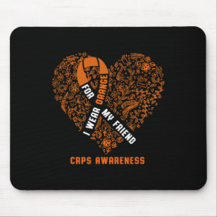 Alfombrilla De Ratón Uso Naranja Para Mi Amigo Naranja De Conciencia De