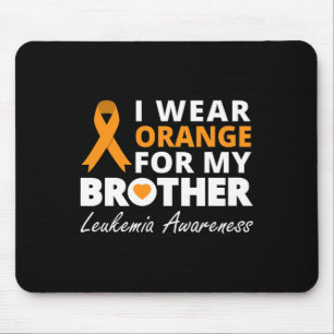Alfombrilla De Ratón Uso Naranja Para Mi Hermano Guerrero De La Familia