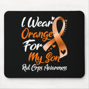 Alfombrilla De Ratón Uso Naranja Para Mi Hijo Rsd Crps Conciencia