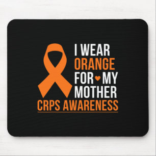Alfombrilla De Ratón Uso Naranja Para Mi Madre RSD CRPS Awareness Mon