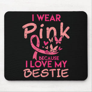 Alfombrilla De Ratón Uso Rosa Amo Mi Bestial Cáncer De Mama