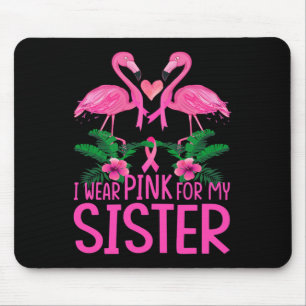 Alfombrilla De Ratón Uso Rosa Para Concienciar A Mi Hermana Sobre El Cá