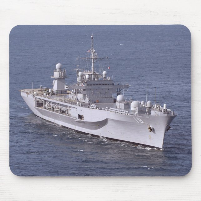 Alfombrilla De Ratón USS Blue Ridge Mousepad (Frente)