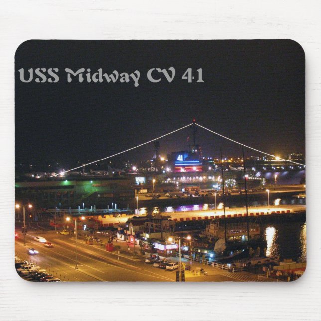 Alfombrilla De Ratón USS CV41 intermediario (Frente)