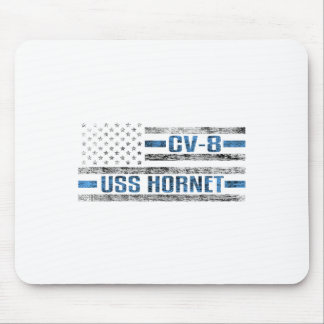 Alfombrilla De Ratón Uss Hornet Wwii Aeronave Cv-8 Ejército Estadounide