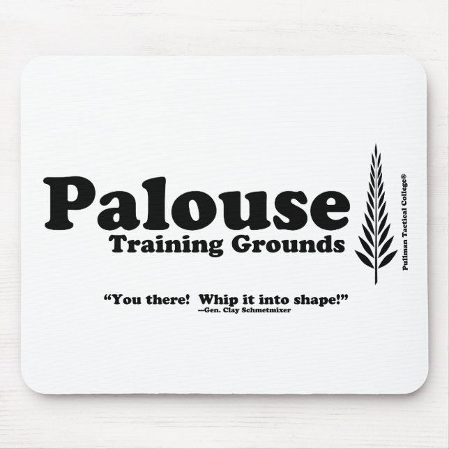 Alfombrilla De Ratón ¡"Usted allí!  ¡Azótelo en forma! " (Frente)