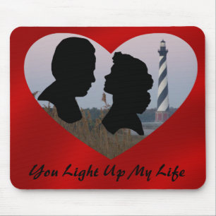 ALFOMBRILLA DE RATÓN USTED ENCIENDE PARA ARRIBA MI LIFE-MOUSEPAD