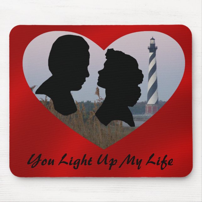 ALFOMBRILLA DE RATÓN USTED ENCIENDE PARA ARRIBA MI LIFE-MOUSEPAD (Frente)
