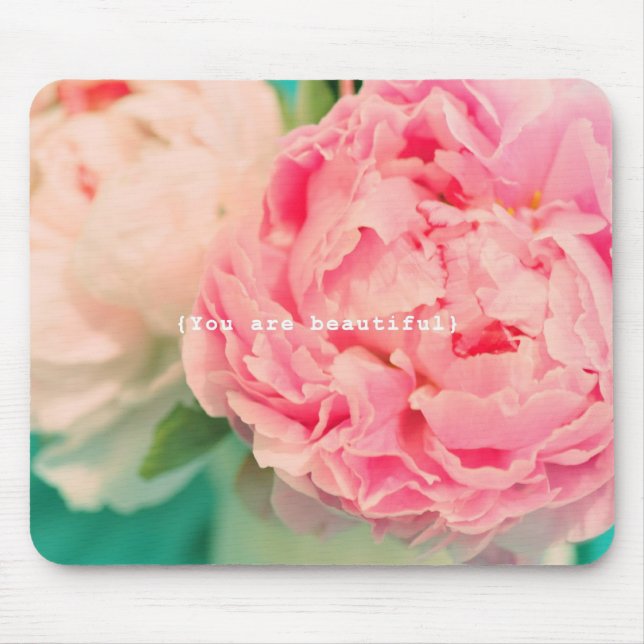 Alfombrilla De Ratón Usted es hermoso (Frente)