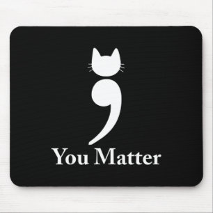 Alfombrilla De Ratón Usted importa gato Sensibilización para la prevenc