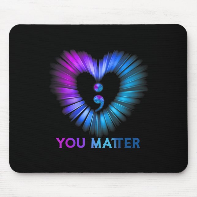 Alfombrilla De Ratón Usted Importa Semico De Concienciación Y Prevenció (Frente)