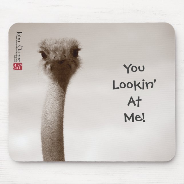 Alfombrilla De Ratón ¡Usted Lookin en mí! Mousepad (Frente)