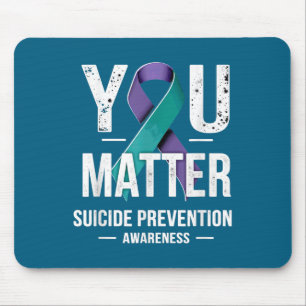 Alfombrilla De Ratón Usted Prevención del Suicidio Conciencia