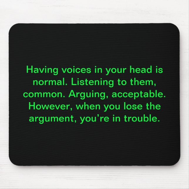 Alfombrilla De Ratón ¡Usted suelta! - Cita divertida Mousepad (Frente)