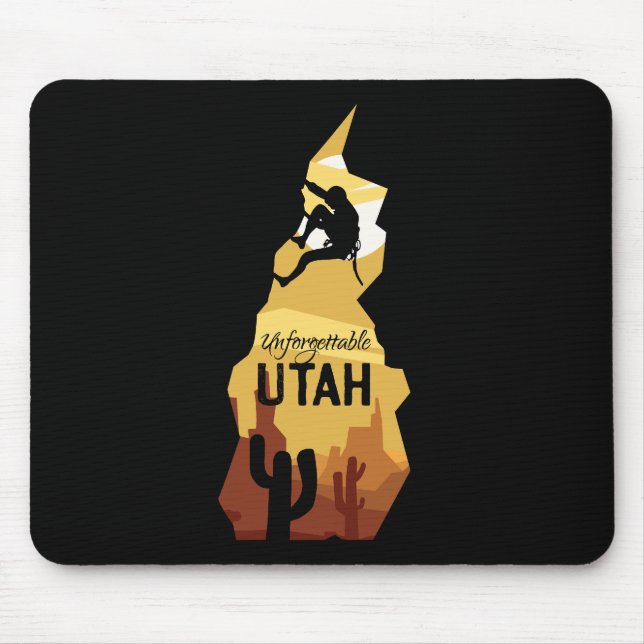 Alfombrilla De Ratón Utah Canyonlands Senderismo Viaje Mousepad (Frente)