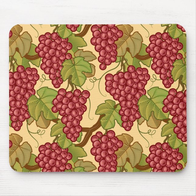 Alfombrilla De Ratón Uvas (Frente)