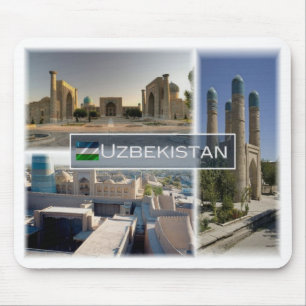 Alfombrilla De Ratón UZ Uzbekistán - Samarcanda -