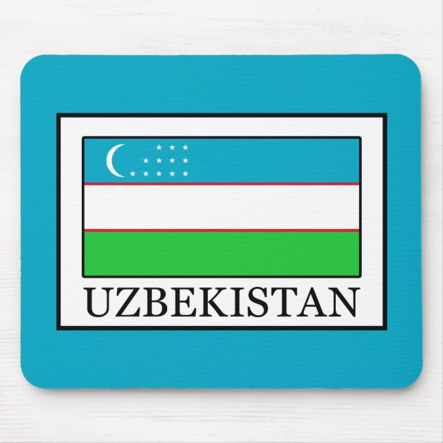 Alfombrilla De Ratón Uzbekistán (Frente)