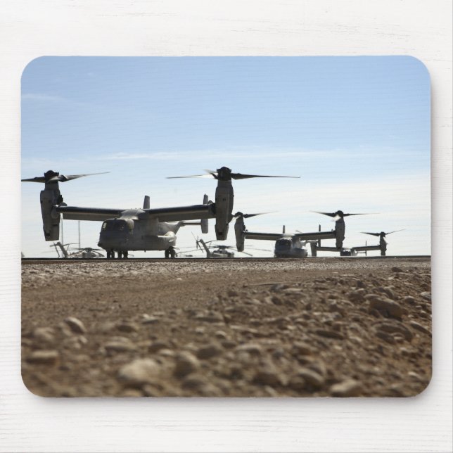 Alfombrilla De Ratón V-22 Avión Osprey tiltrotor (Frente)