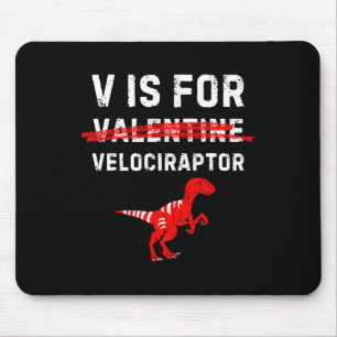 Alfombrilla De Ratón V Es Para Velociraptor Raptor Funny Dinosaur Boy M